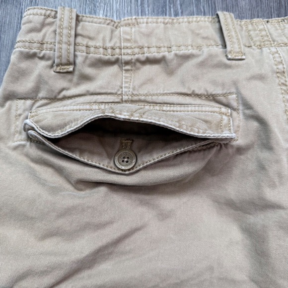 Timberland Men's Tan Cargo Shorts Size 36x9 Cotton Utility Outdoor Casual Heavy - Picture 2 of 7